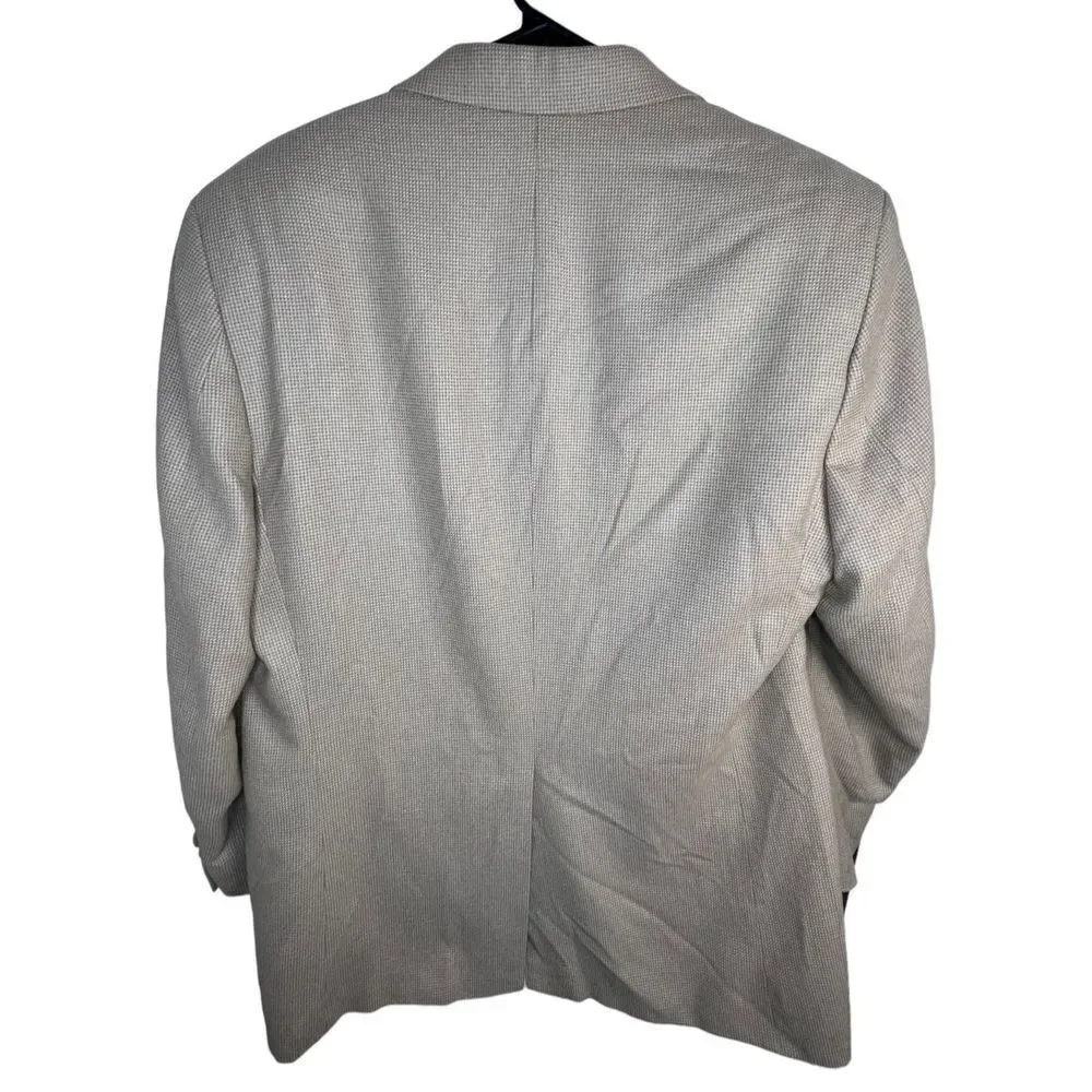 Men’s Vintage University Polo Ralph Lauren Button Up Tan Blazer